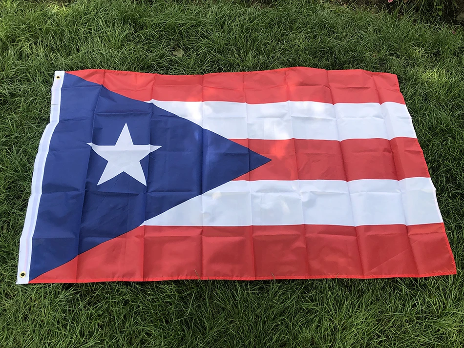 SKY BANDE NUEVA Bandera de Puerto Rico Poliéster Colgante Decorativa - imagen 3