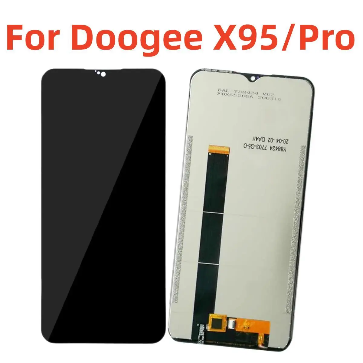 

For Doogee X95 2021 LCD Dispaly Screen + Touch Sensor Panel Assembly Replacement For DOOGEE X 95 Pro 2021 LCD