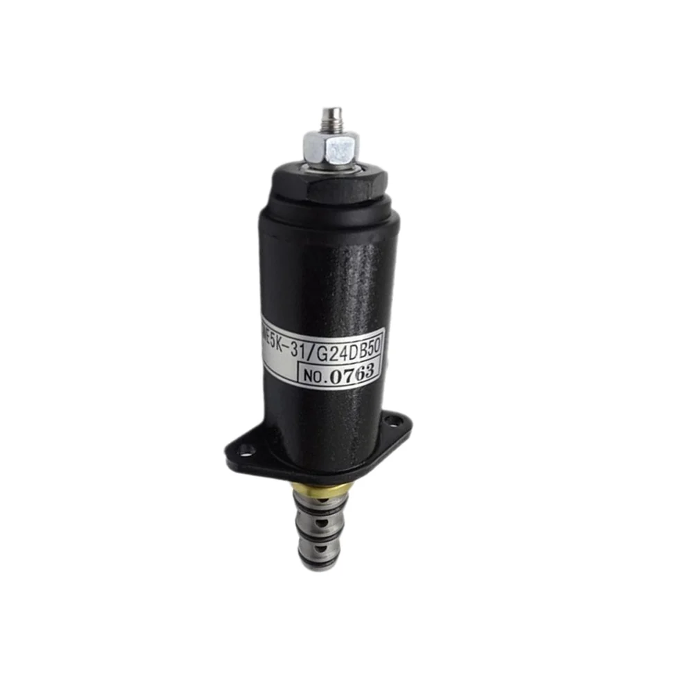 

YN35V00050F1 KWE5K-31/G24DB50 For Kobelco SK200-8 250 260 330 350-8 Pilot Safety Lock Solenoid Valve Excavator Parts