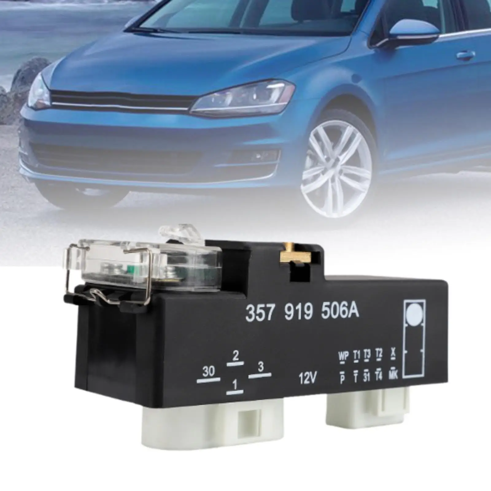 Módulo de control del ventilador de refrigeración eléctrico, 357919506 A para VW Golf III 1.8 1.4