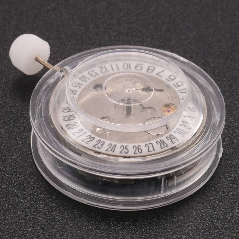 8205 Watch Movement Single Calendar 6 Stitches Silver For 2813 Movement Automatic Machinery Replace 8205 Movement