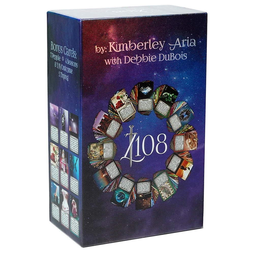 The iN2IT Zodiac 108 Oracle Deck w/Keywords 132 Oracle Cards Object Based Astrology Numerology Tarot Deck Ready Any Situation