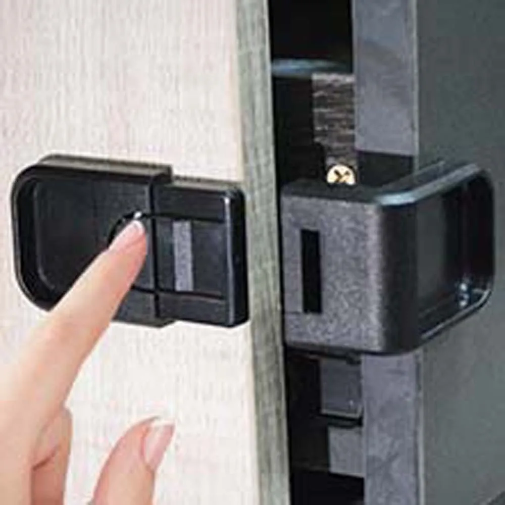 

10pcs/set ABS Multi Functional Safety Locks Right Angle Plastic Baby Cabinet Drawer Locks Portable Waterproof