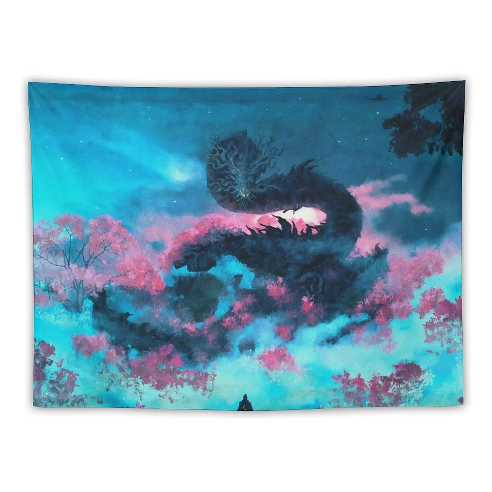 Sekiro: Shadows Die Twice Tapestry Luxury Living Room Decoration Mushroom Cute Decor Tapestry