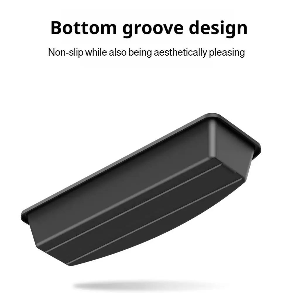 Universal Car Front Seats Storage Box Anti-Slip Auto Under Seat Drawer ABS Storage Organizer for Car Accessories