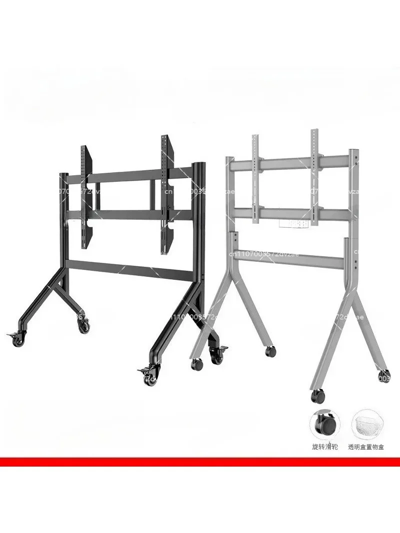 Herringbone TV Mobile Bracket 55-120 Inch Display Screen Floor Mobile Cart R10/R12 TV Stand