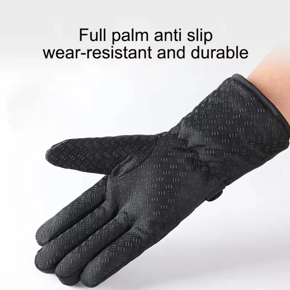 Gift Multifunction Winter Ski Gloves Waterproof Keep Warm Men Mittens Full Finger Korean Style Driving Gloves Riding