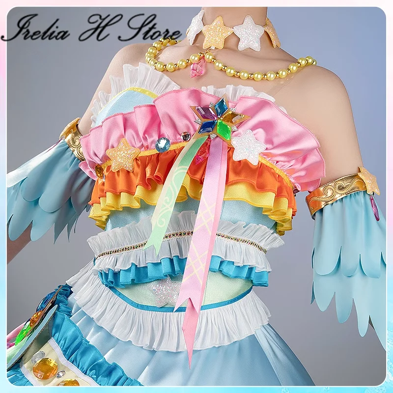 Irelia H Store Anime Aikatsu Hoshimiya Ichigo Cosplay Costume for women evening dresses female