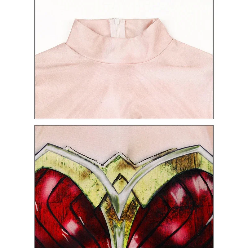 Supereroe Diana Cosplay Anime Wonder Tute Costume di Halloween per le donne Collant sexy Masquerade Carnevale Travestimento Abito da festa