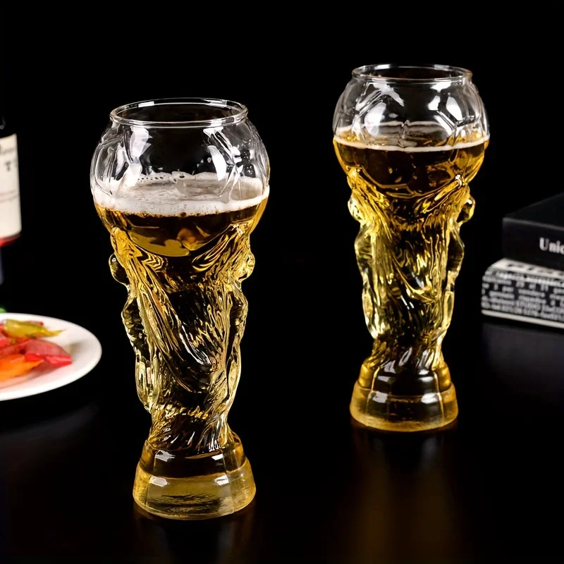 1pc 450ml 600ml Beer Glasses Summer Beverage Drinkware Glass Cups for Bar Pub Club Restaurant and Home Use  Ice Coffee Cup