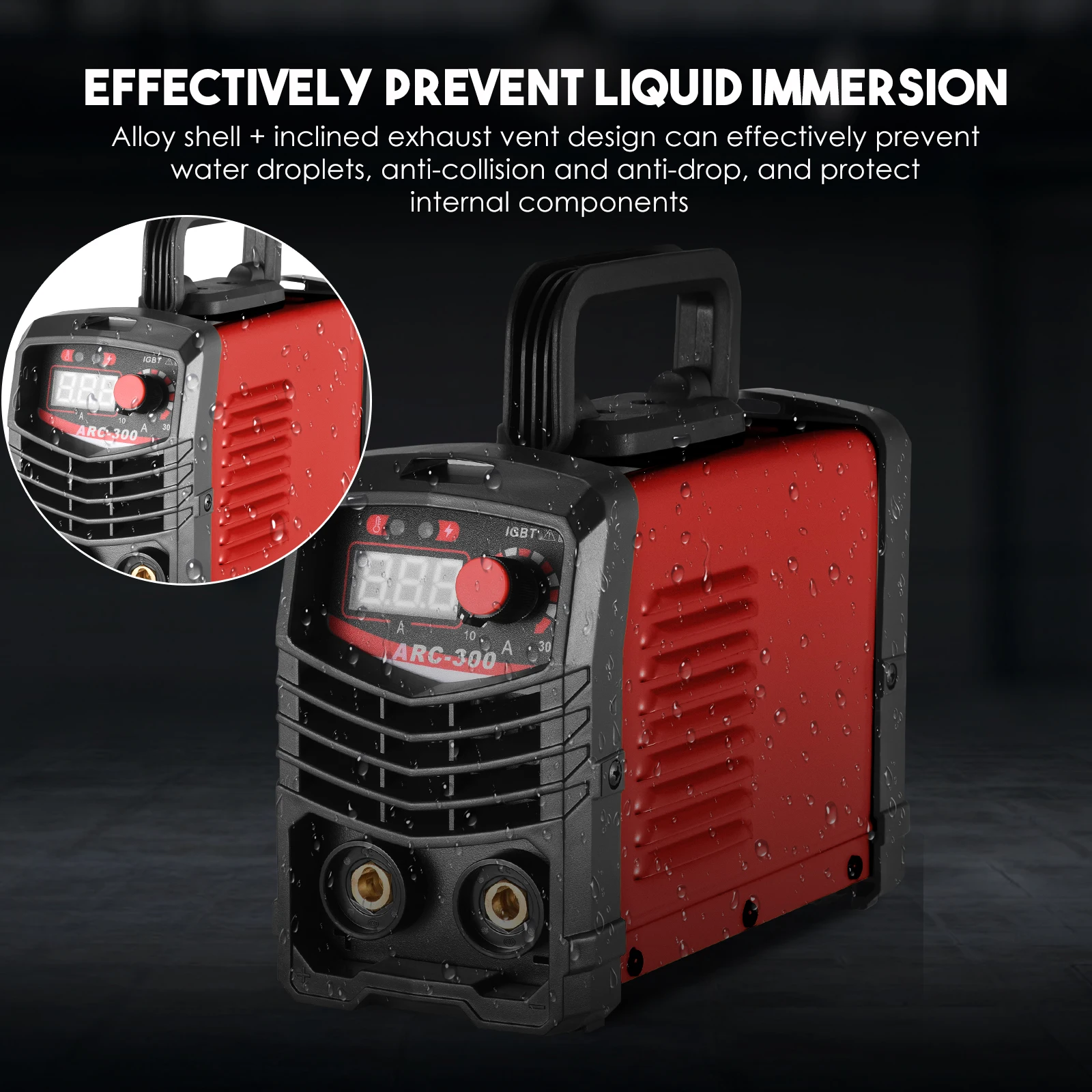 300A IGBT ARC MMA Welder LCD D - Inverter Welding Machine Igbt 300A ulasan dan harga