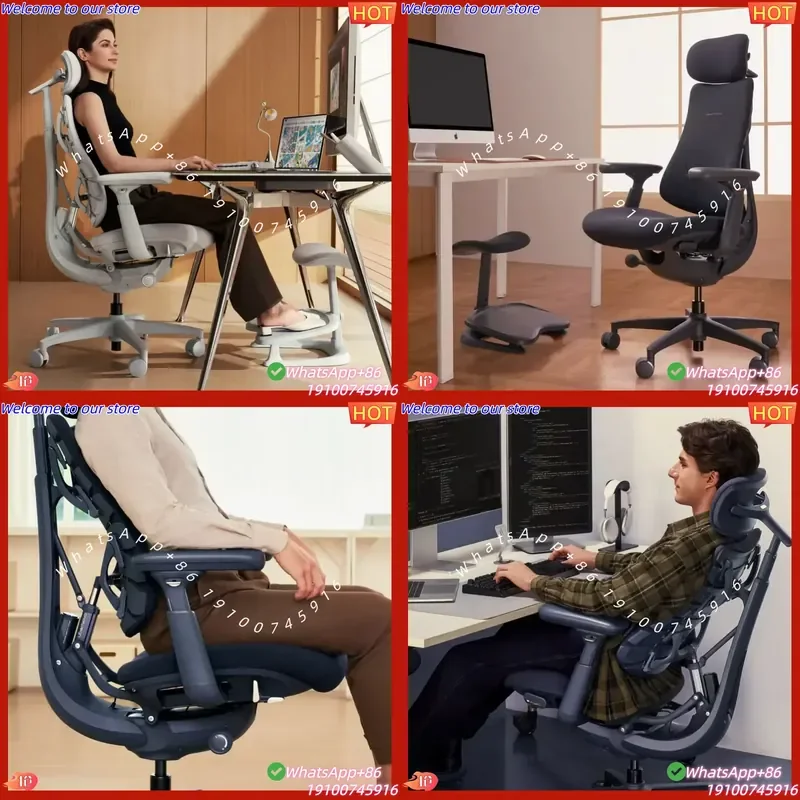 CE Certificate Libernovo Recliner Work Accent Swivel Study Relaxing Comfortable Furniture Office Back High Footrest Chair
