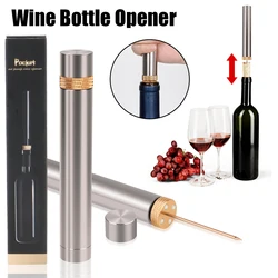 For Home Restaurant Party Wine Opener Corkscrew Opener Tools Wine Lovers Portable Needle Type Pneumatic Bottle Opener