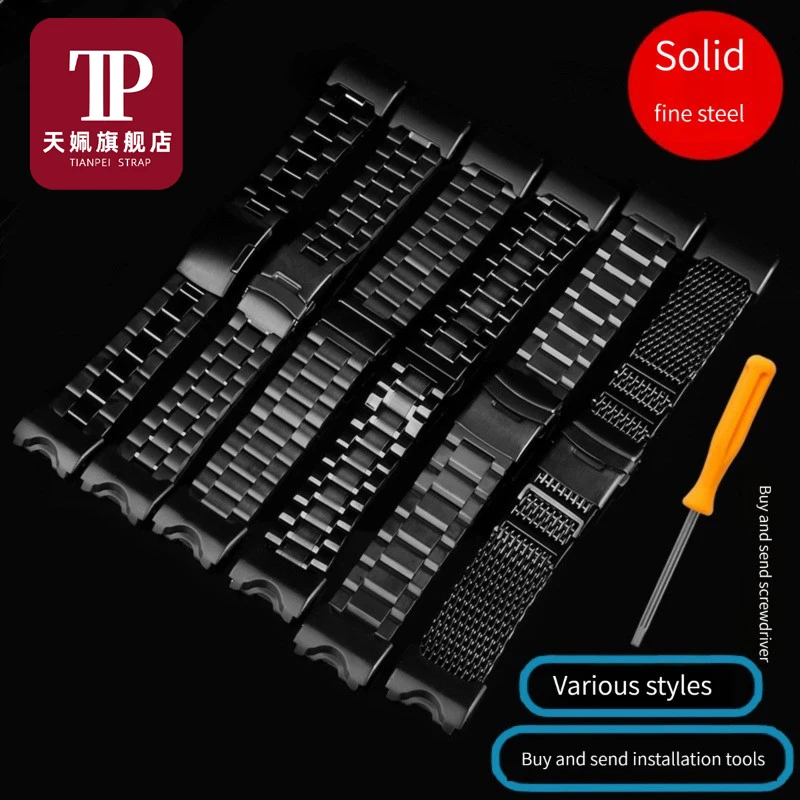 Stainless steel WatchBand For Casio G-SHOCK GWG-1000-1A/A3/1A1 GB/GG Black Men Sport Waterproof Wrist strap Bracelet Accessories