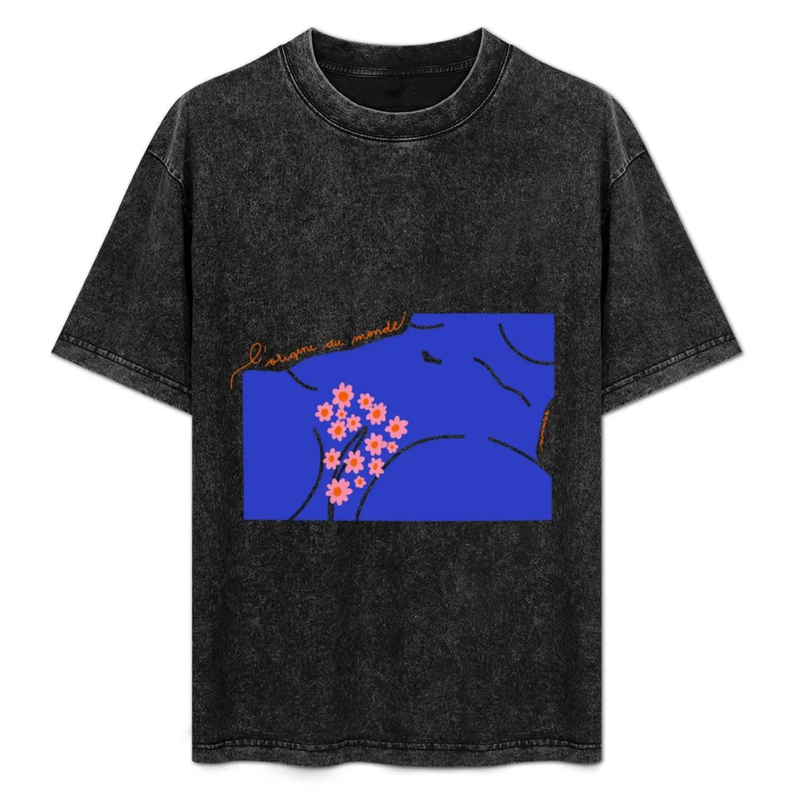 

The origin of the world | Rereading Gustave Courbet | Digital Art T-Shirt Halloween Theme T-Shirt