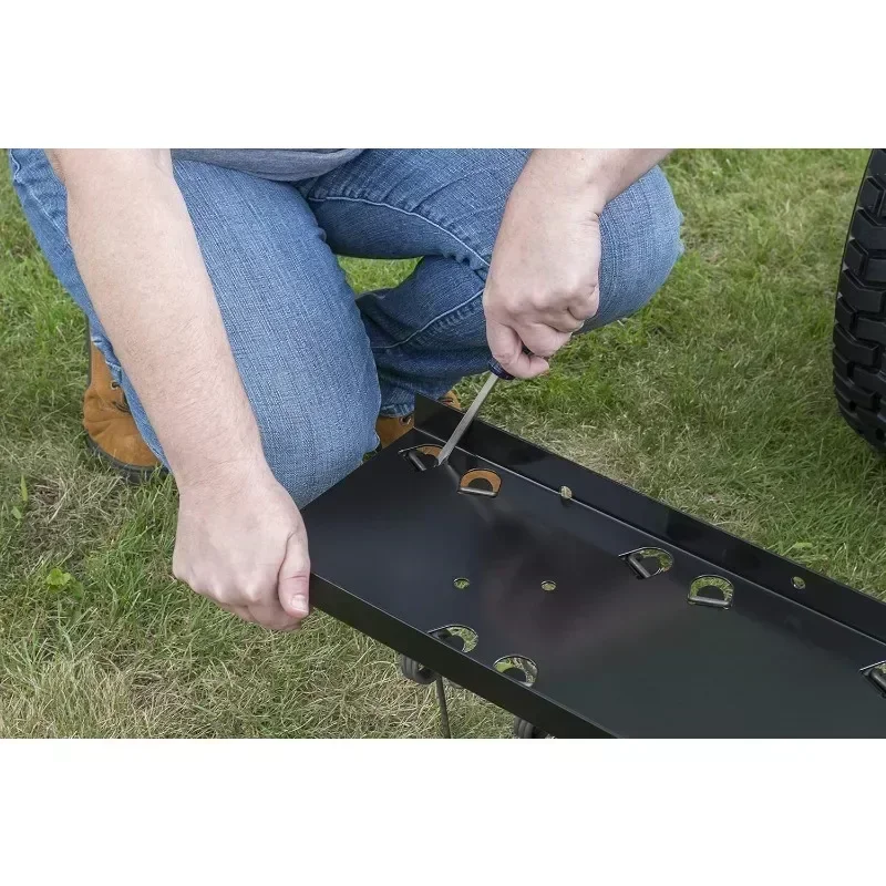 Jaminan keaslian.45-0295 Dethatcher Rumput 48 Inci, Sedang, Hitam..RUMAH