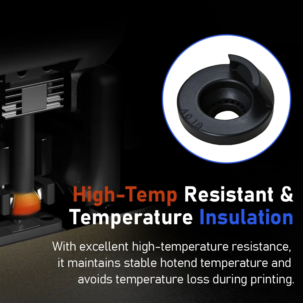 H2C Induktive Hot-End-Silikonhülle für Bambu Lab H2C Hotend Düsen-Silikonabdeckungs-Kit für Bambulab 3D-Druckerteile – Detail 2