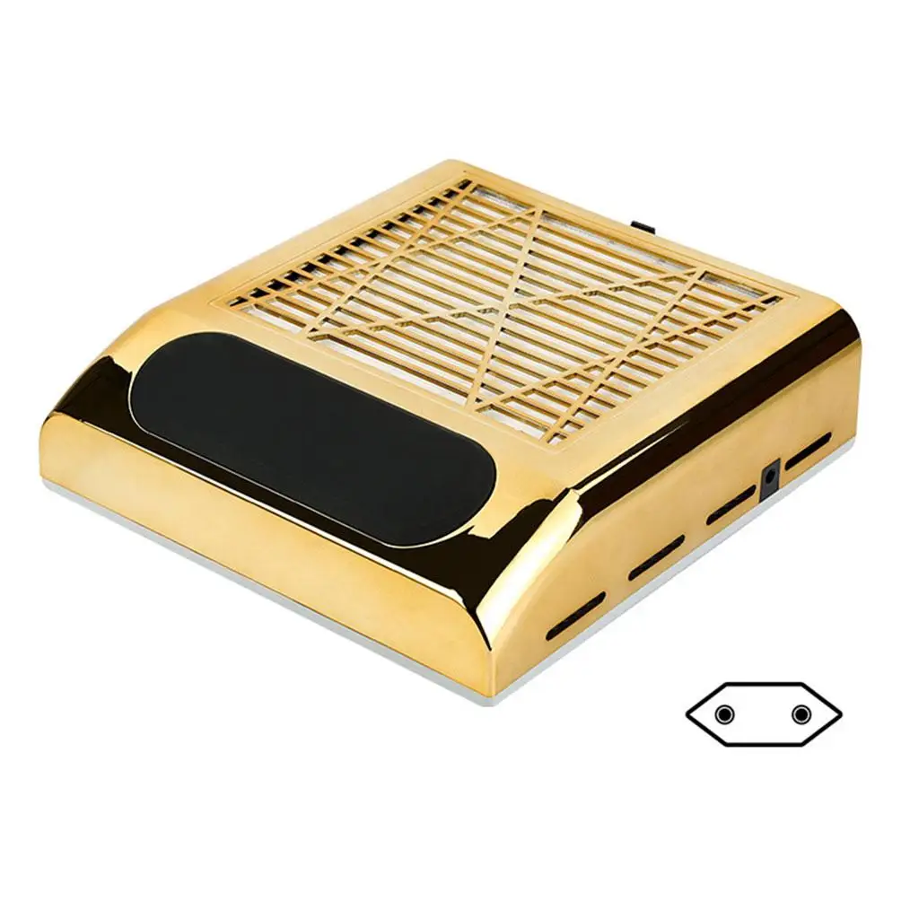 

80W Nail Dust Collector Nail Vacuum Cleaner Electric Nails Filter Nail Art Tool for When Using Nail Drill Nail File Home