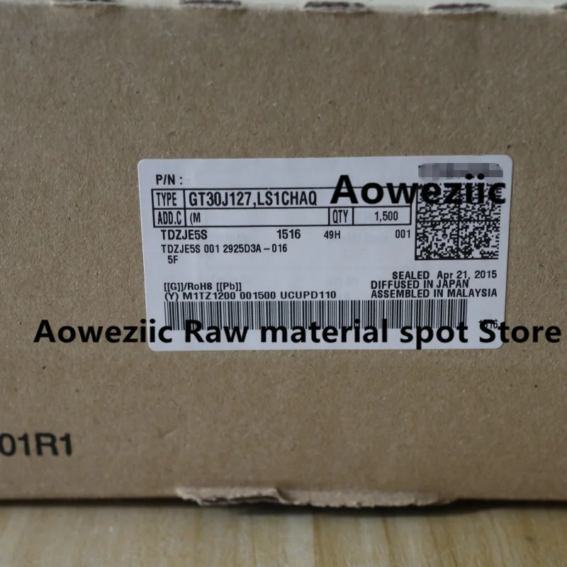 Aoweziic 100% New  Imported Original GT30J127  30J127  TO-220F LCD Power Supply