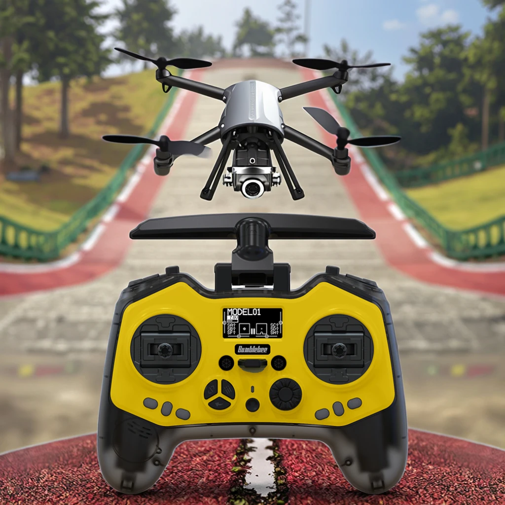 JUMPER Bumblebee Remote Controller ELRS 2.4GHz Hall Sensor Gimbals Built-in 1000mW ELRS Radio Transmitter For RC FPV Drone