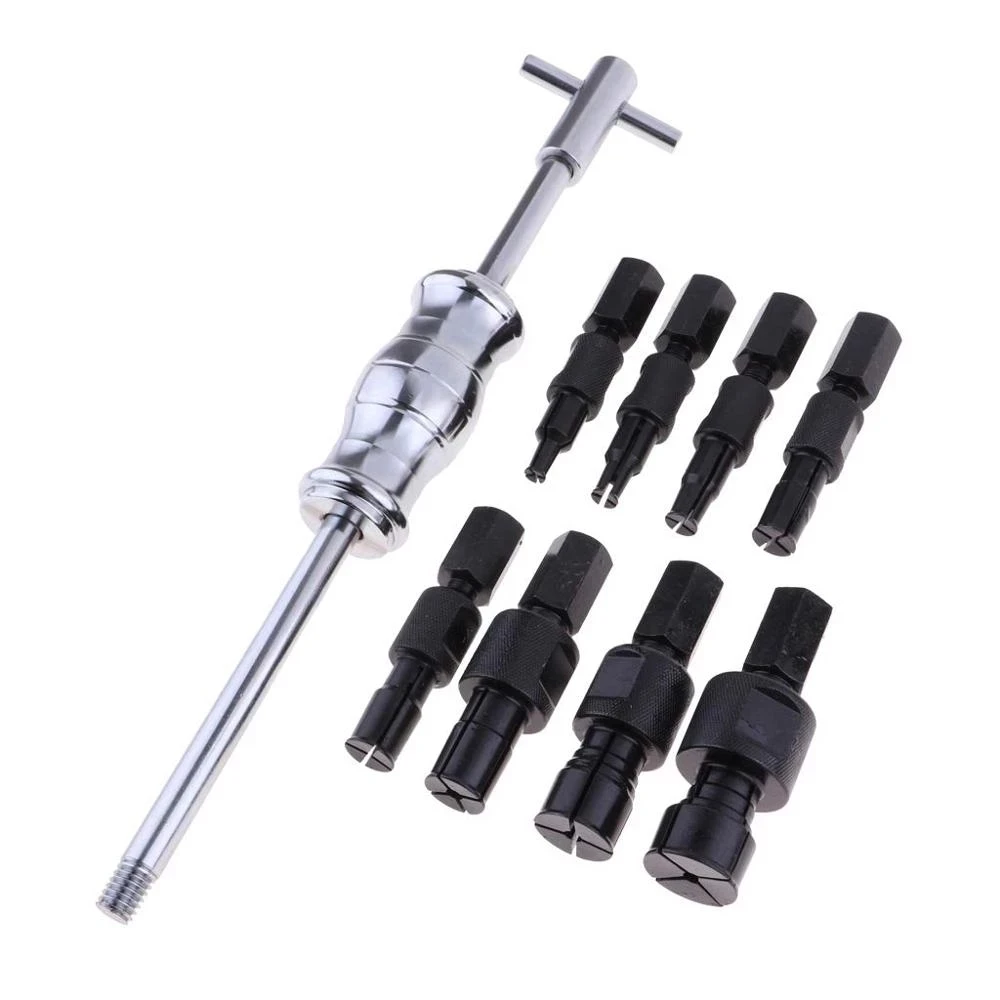 New Blind Hole Slide Hammer Pilot Bearing Puller Internal Extractor Removal Kit 8-32MM Car Disassembly Tool