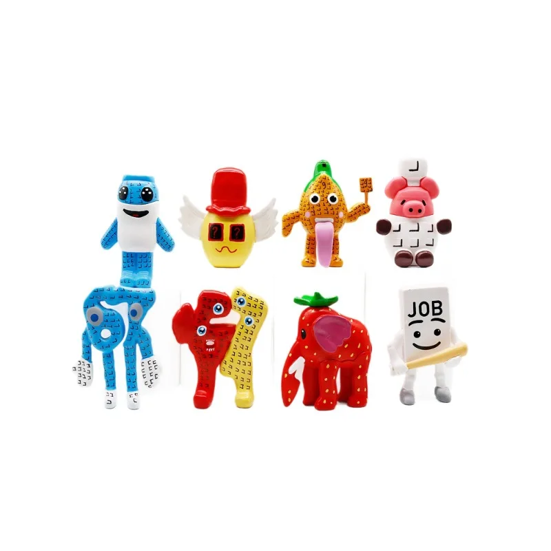 1/8/12/24 pièces le cerveau dirige être volé poupée en peluche monstre virtuel jeu figurine à collectionner modèle animé ornement transfrontalier