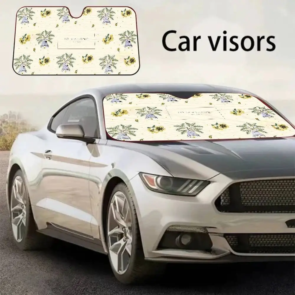J-Jo M-Malone LOGO Fashion Windshield Sun Shade For Car SUV Truck Front Window Sun Shade Accessory Visor Protector Shield Cover - view 6