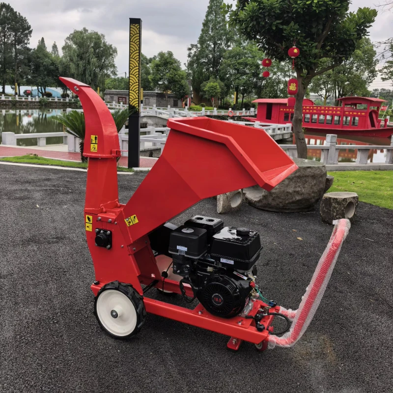 

Mobile Garden Wood Chipper Machine Branch Shredder for Sale