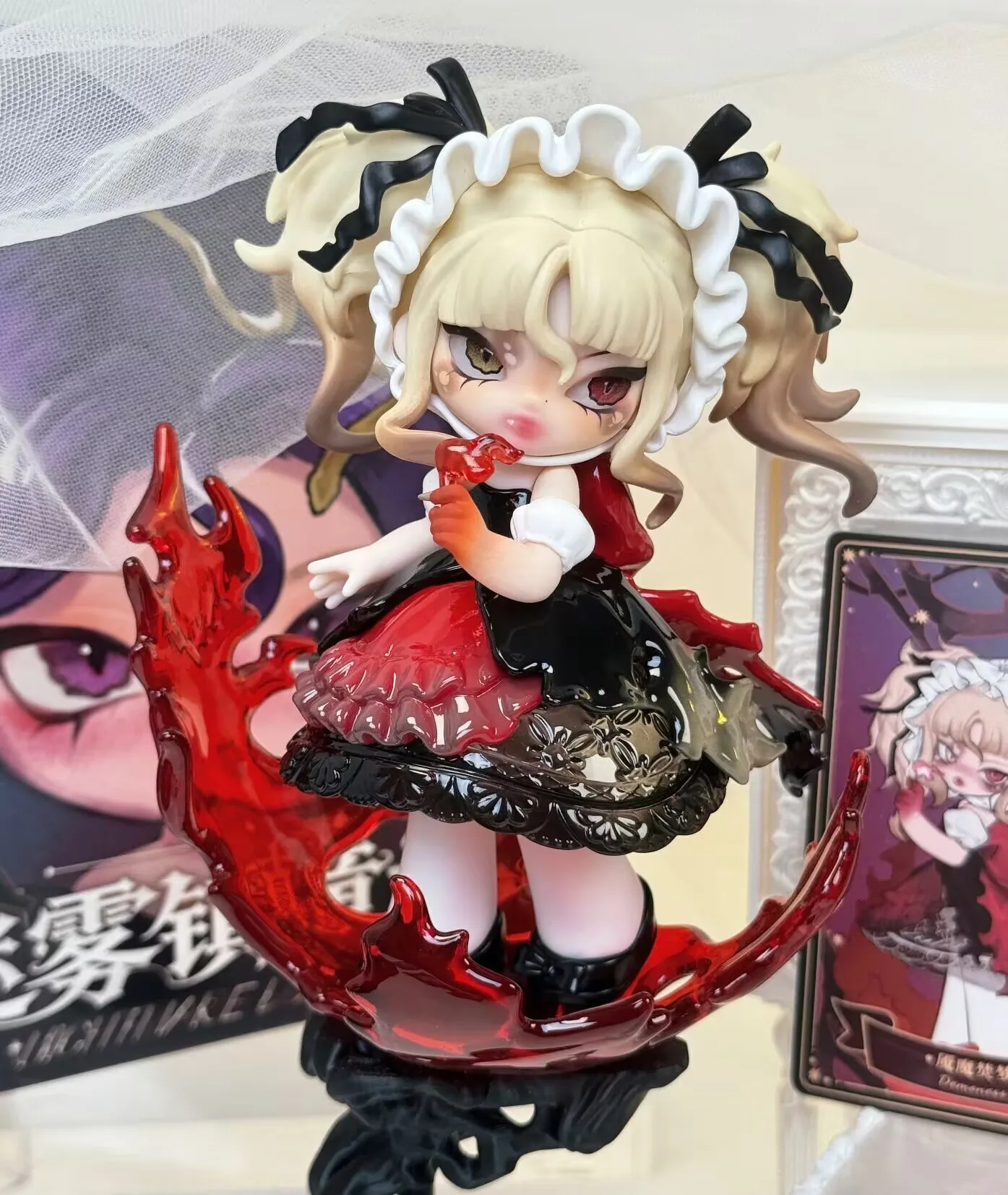 สินค้ามาใหม่สุดฮิต กล่องสุ่มฟิกเกอร์น่ารัก Nono Sova Mist Town Nursery Rhyme Series ของสะสมสุดเทรนดี้ เหมาะเป็นของขวัญสำหรับเด็กผู้หญิง