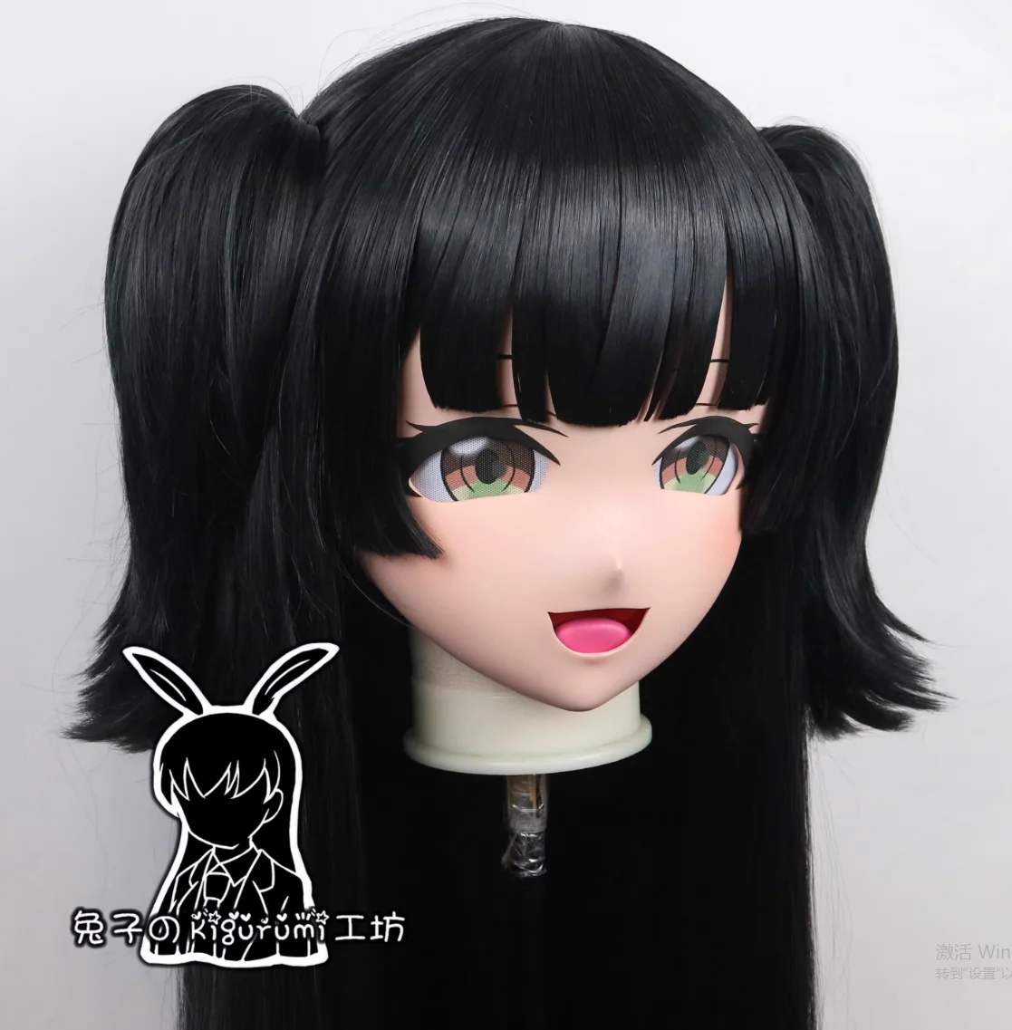 

(RB28013)Customize Full Head Quality Handmade Female/Girl Resin Japanese Anime Cartoon Character Kig Cosplay Kigurumi Mask