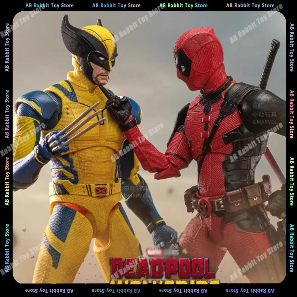 

Original Deadpool Action Figure Deadpool Wolverine Animefigure Model Doll Deadpool Movies Statue Kit Collection Ml Toys Kid Gift