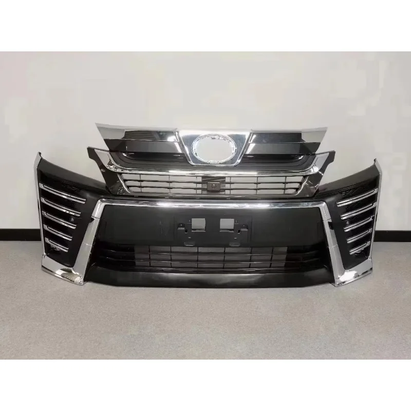 Spare Parts For CarsCar Bumper For 2010-2014 Vellfire Upade 2020 Front And Rear BumpersBody Kit Retrofit Kitfacelift Conversio