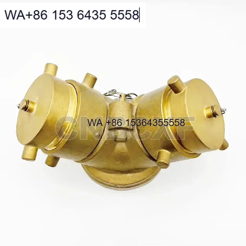 Wmwmnu for CNBC Brass Fire Department Connection Water Divider Manufacturer Good Price