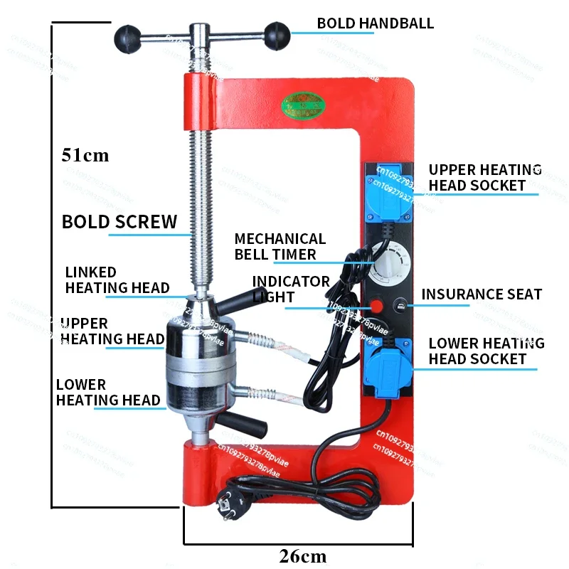 Tire repair machine for inner and outer tires New timing temperature and temperature control fire repair machine Vulcanizing