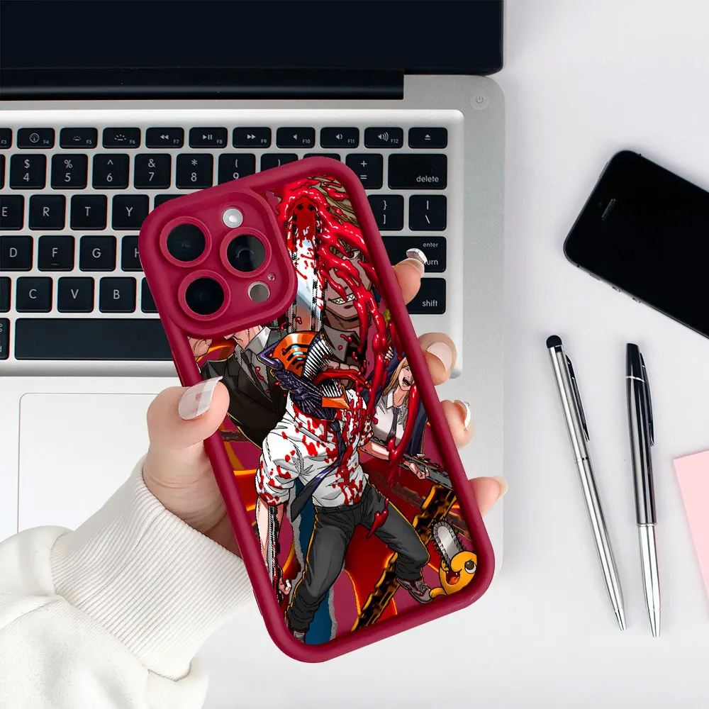 Chainsaw Man Denji Hayakawa Aki Case For Samsung Galaxy A56 A55 A54 A53 A52 A51 A73 A72 A71 A36 A35 A34 A33 A32 A31 A25 5G Cover - Image 3