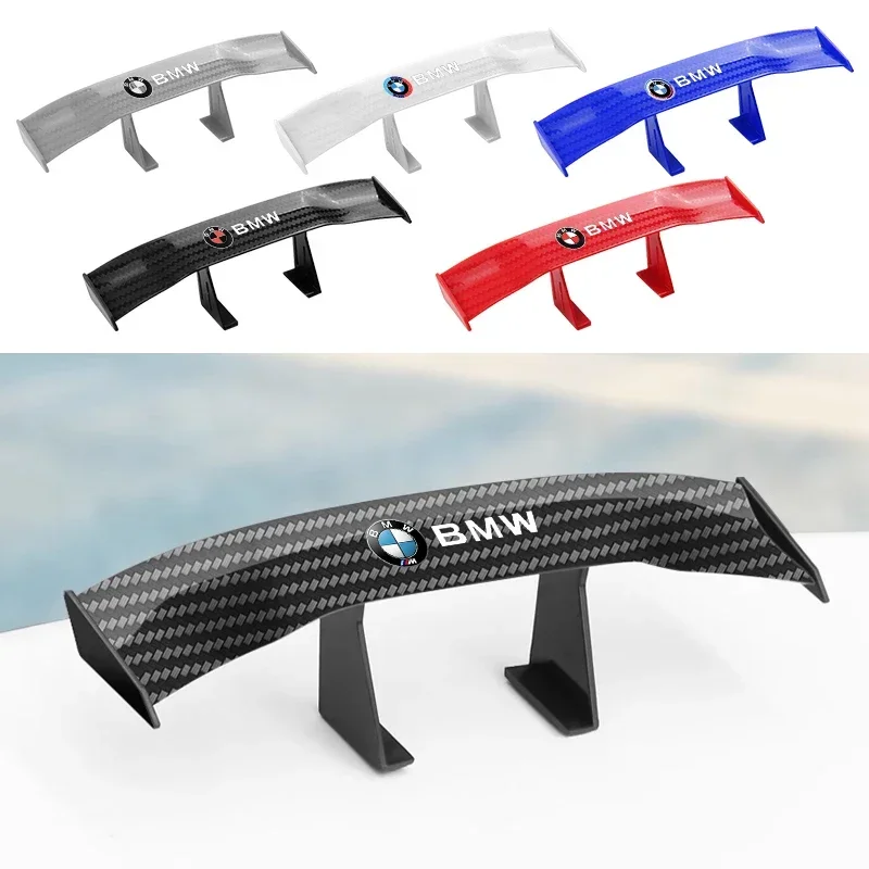 Автомобильный мини-спойлер, хвостовое крыло из углеродного волокна, модель хвостовых крыльев для BMW E46 E90 E60 F30 F10 E39 E36 F20 G30 G20 E87 E92 E91 E30