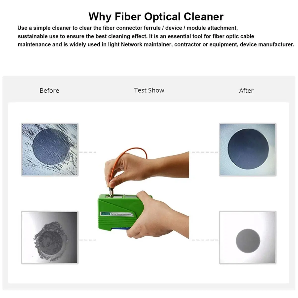 Fiber Optic Cleaner…