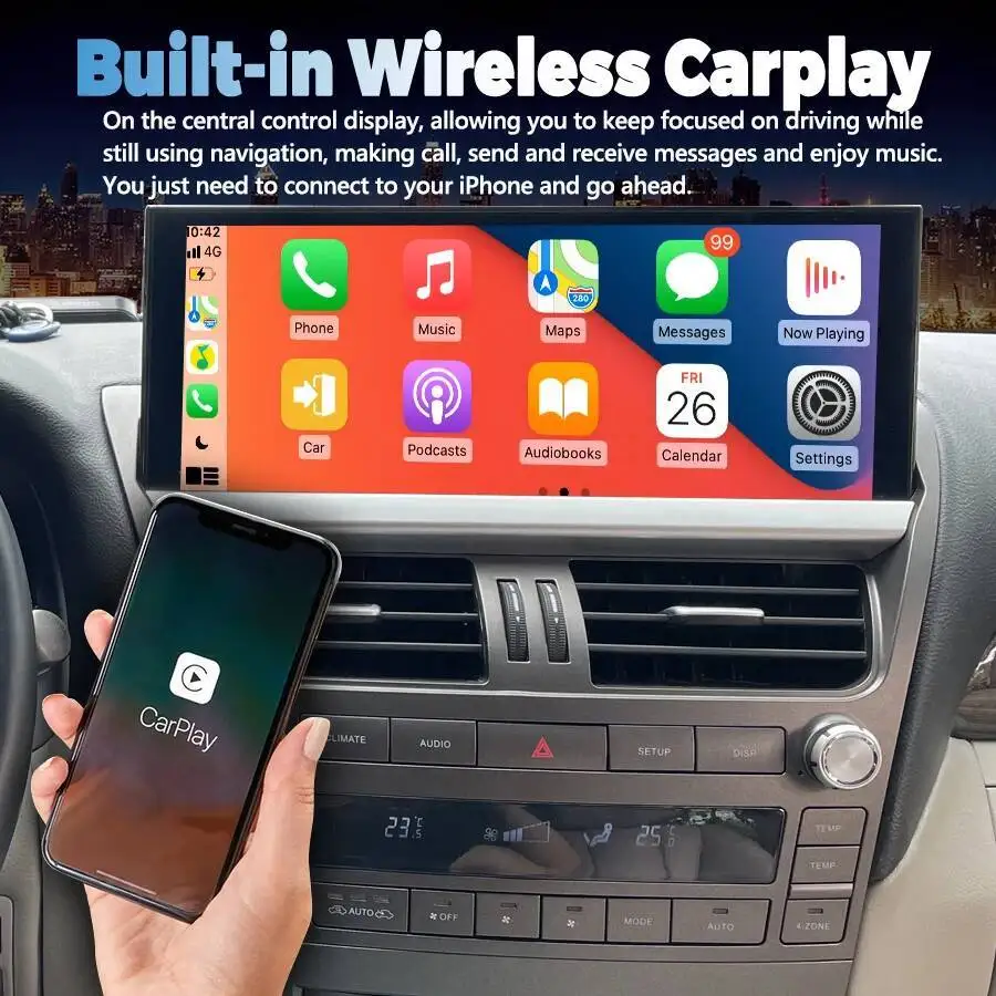 

Для Lexus LS460 LS600 2006-2015 Android автонавигация GPS автомобильный радиоприемник видеоплеер стерео 4G авторадио DSP Carplay головное устройство