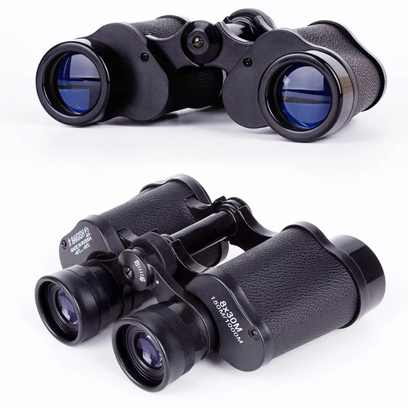 8x30 professional military binoculars BAK4 prism Fmc coated weak light night vision Hd binoculars outdoor camping hunting trip