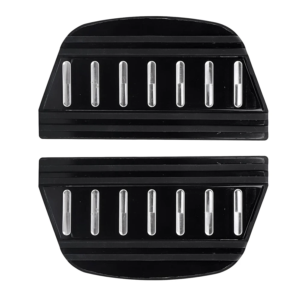 2pcs Motorcycle Rear Rider Insert Floorboard Footboard Foot Pads for Harley Touring & Softail Models 1988-2021