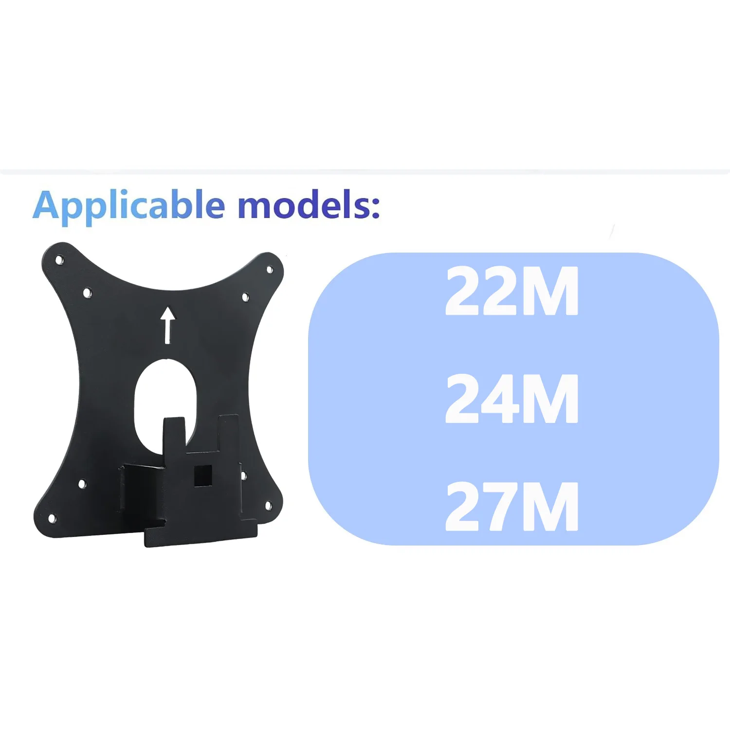 New VESA Adapter for HP 22M 24M 27M Pavilion Monitor by Mount Bracket for VESA 75x75 100x100 Monitors Arms Stands