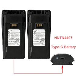 지지대 TYPE-C 충전 배터리, PMNN4497DR, 라디오 GP3688 GP3188 CP450 EP450 워키토키용