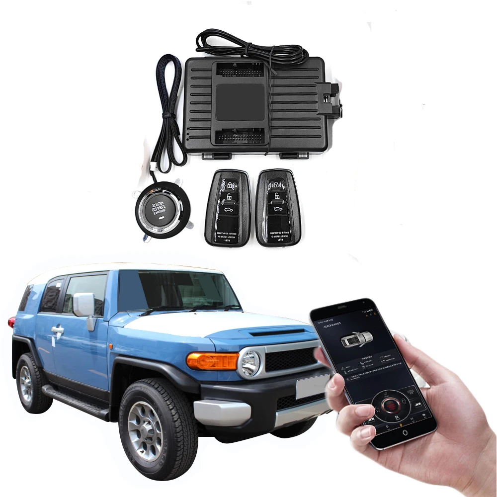 Dla Toyota Tundra Sequoia FJ Cruiser Zdalny rozrusznik silnika Stop Push to Starter Moduł systemu Keyless Go Akcesoria samochodowe Produkt