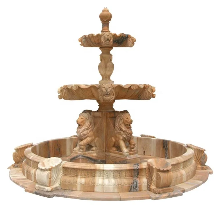 Water Fountain Renaissance Three Tier Fountain Garden  Fountain Art Sculpture Ornaments Deposit Only