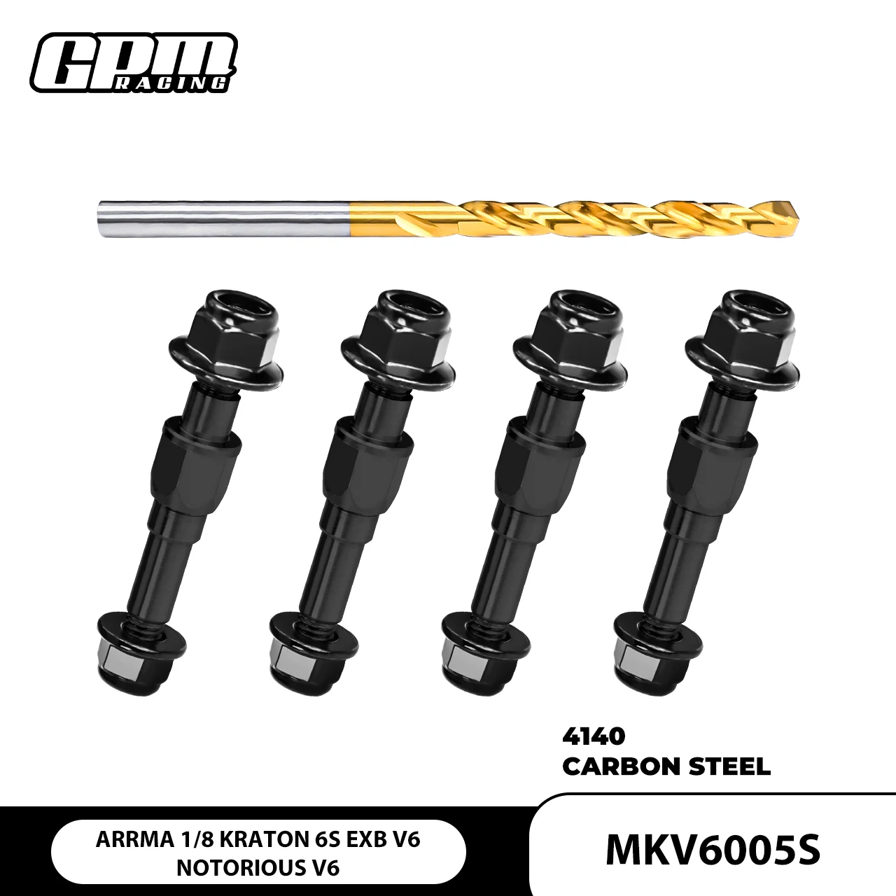 

Комплект противоударной башни GPM из углеродистой стали ARRMA 1/8 Kraton EXB V6 Notorious V6