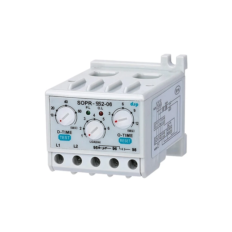 Samwha-dsp Sopr-ss2-60-220 Terminal Connection Control 3 Phase Motor Protection Relay