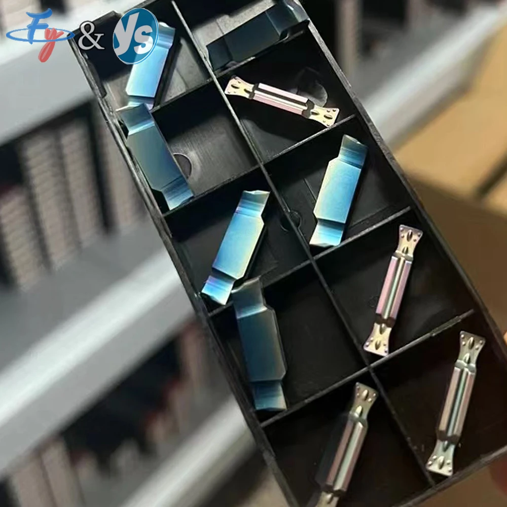 MGMN300 MGMN400 MGMN500 Dovetail Grooving Insert 17° 30° Carbide CNC Lathe Inserts for Face Machining Seal Grooves Cutting Tools