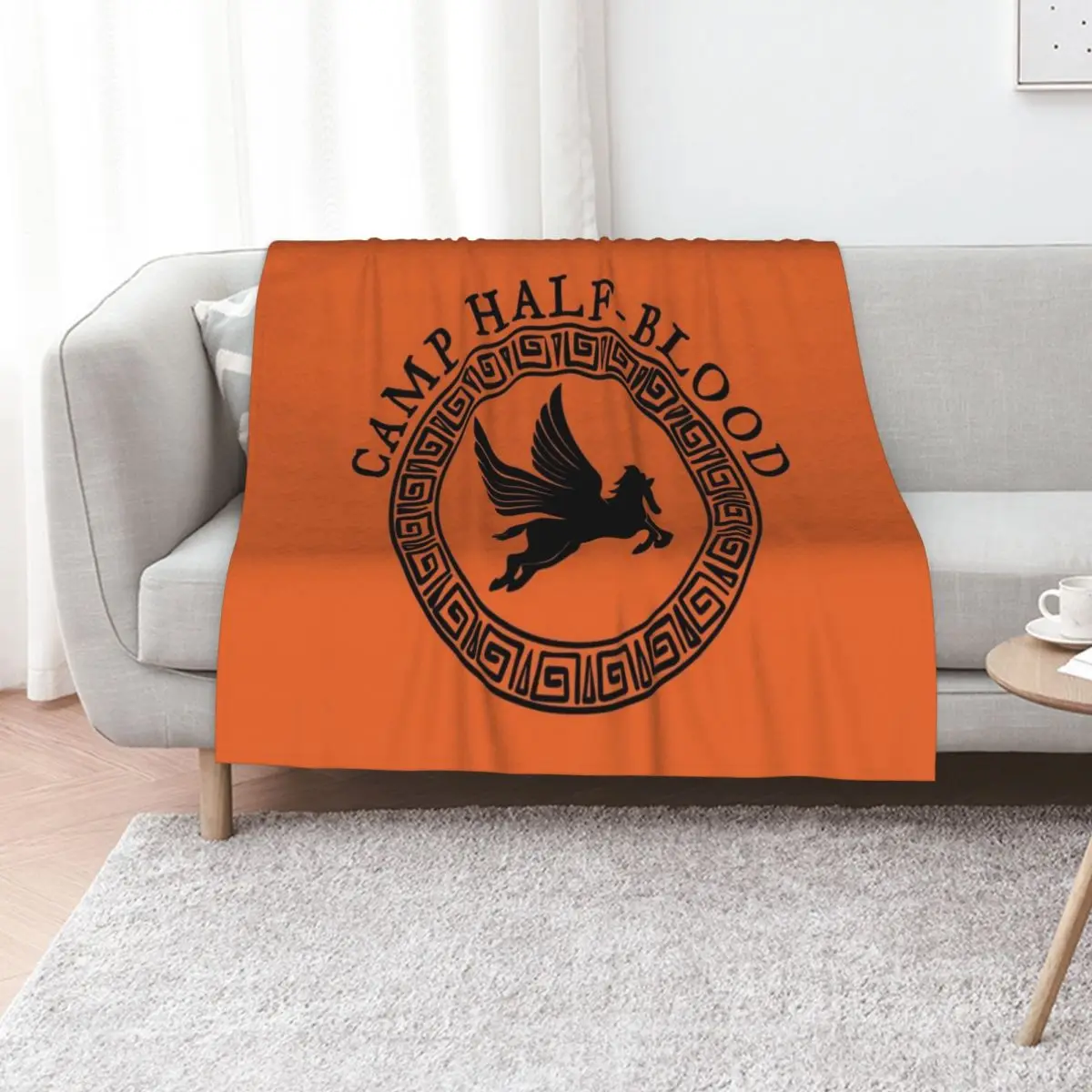 Camp Half Blood, Camp Half Blood logo Throw Blanket Multi Purpose Soft Warm Blanket for Home Travel
