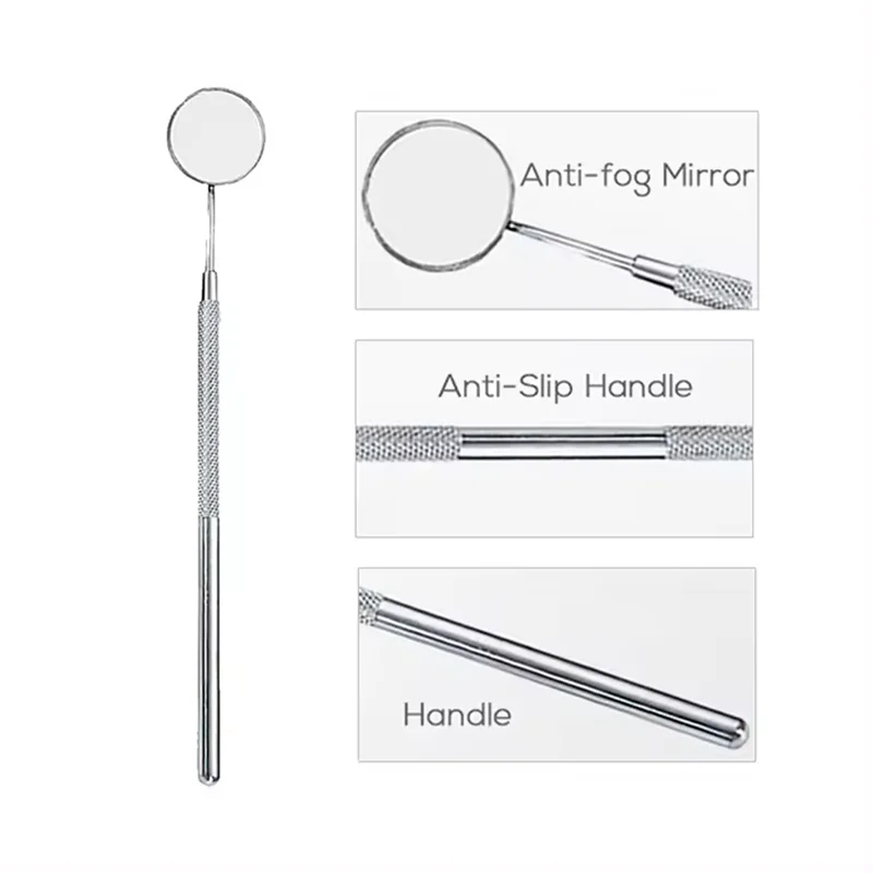 6 قطعة/المجموعة الفولاذ المقاوم للصدأ أدوات فحص الأسنان عدة تنظيف الفم العناية بالأسنان عدة أدوات تنظيف الأسنان الجراحية