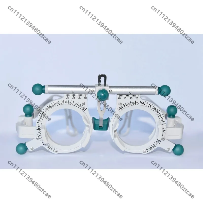 5‑Slot Adjustable Optometry Trial Frame PD 48‑80mm Approx 54g Spectacle Trial Frame For Optical Shop Eye Refraction Test Work
